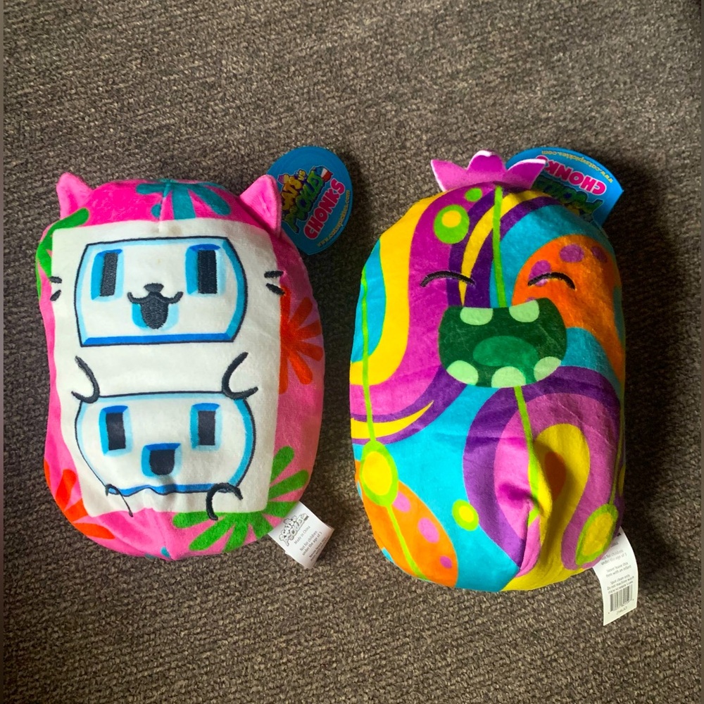 Cats vs Pickles CHONKS - Set of 2 - Cat and Pickle